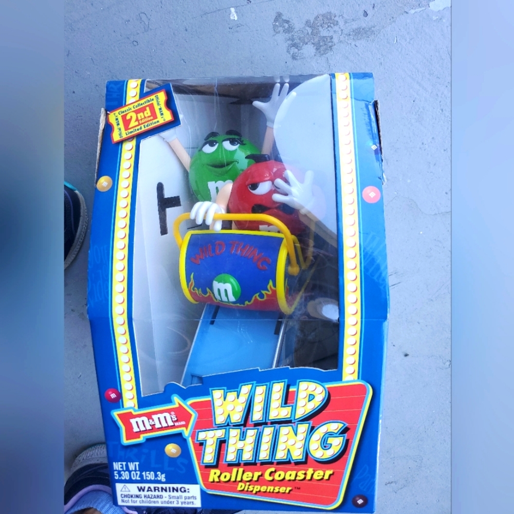 M and m's roller coaster collectible